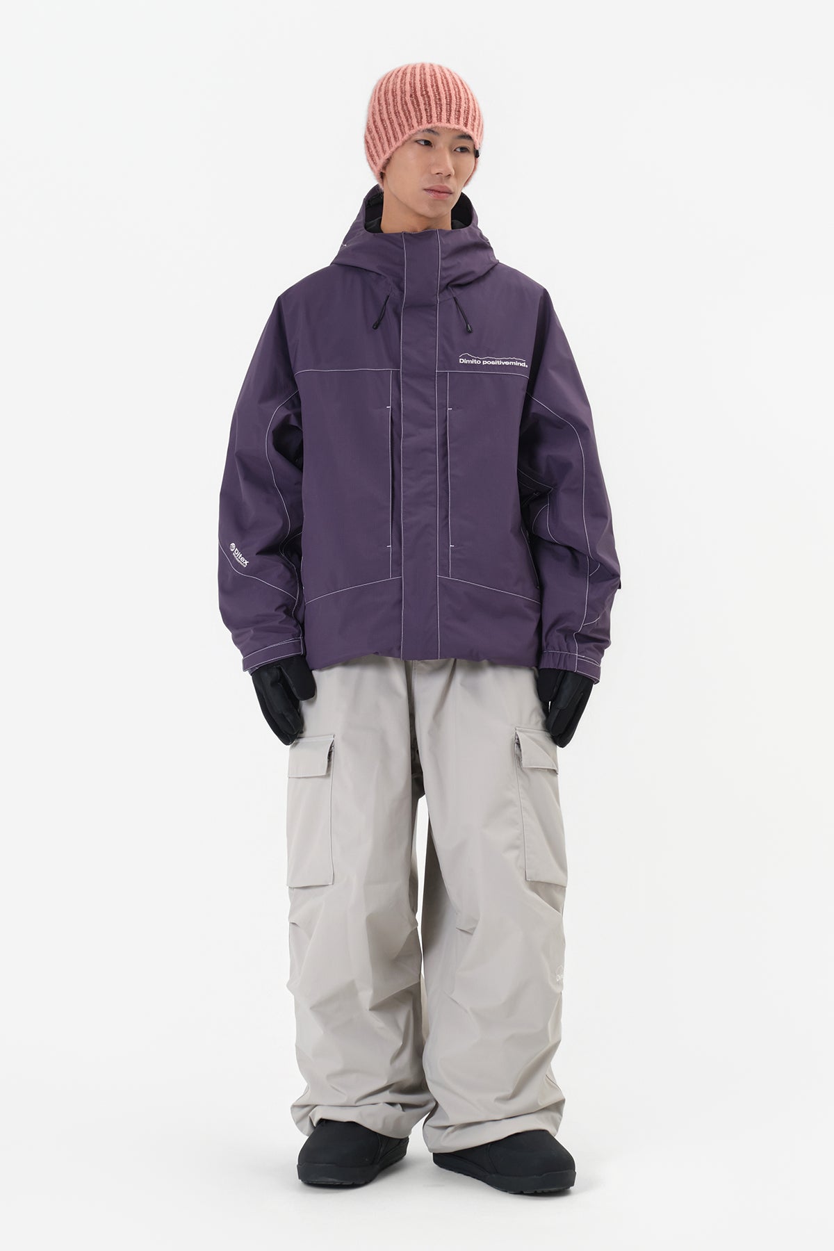 VERT WORKS LINE PANTS (WIDE FIT LV.1) OATMEAL