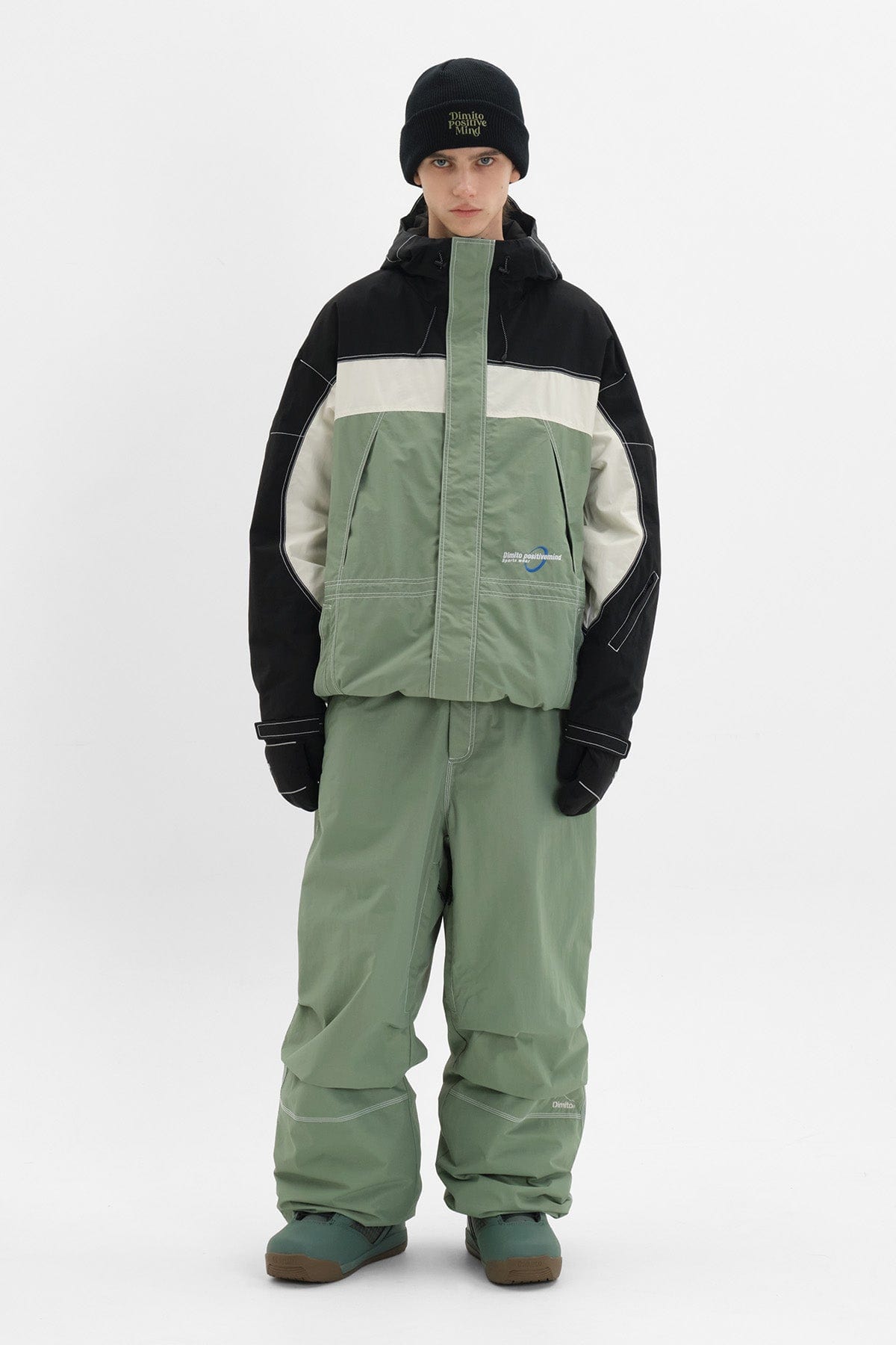 WORKS STITCHED JACKET SAGE GREEN – DIMITO INTERNATIONAL