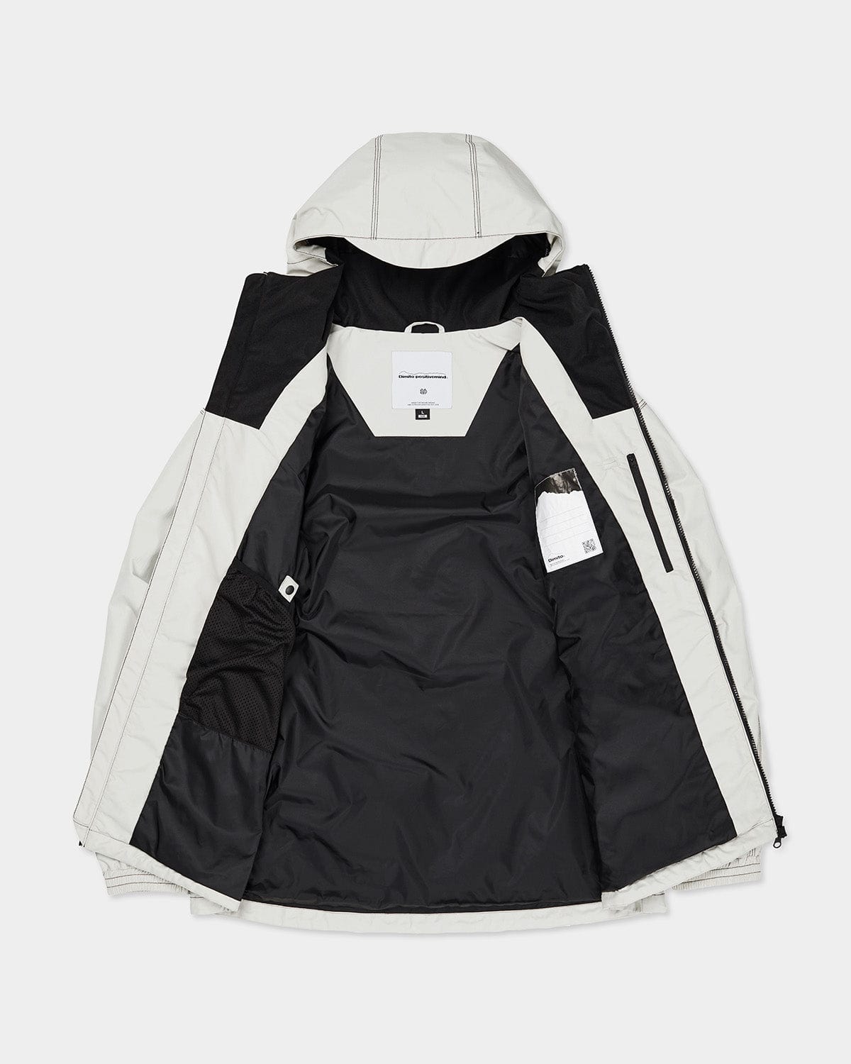 WORKS ZIP JACKET IVORY – DIMITO INTERNATIONAL