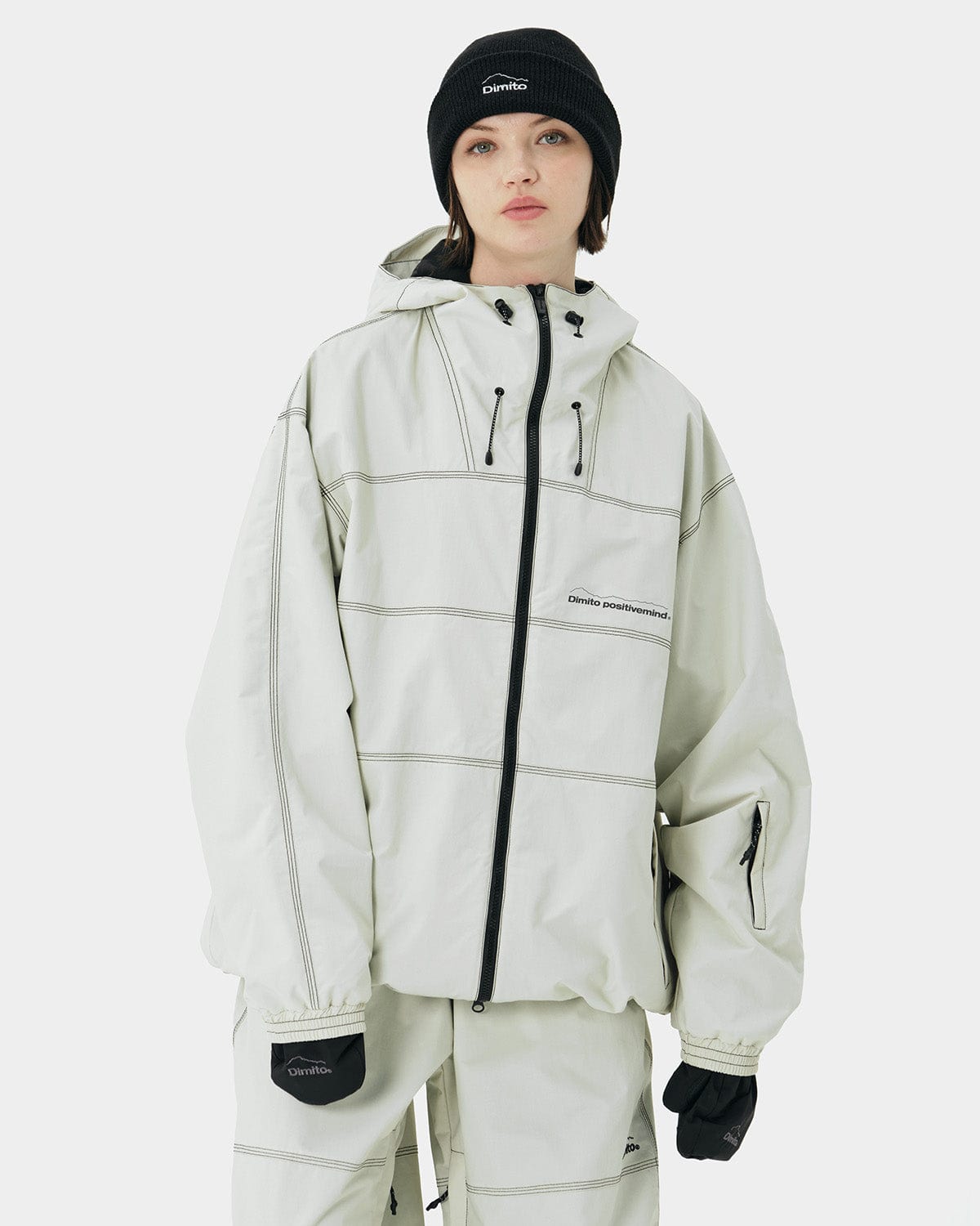 Dimito スノーウェア　上下セット　WORKS ZIP JACKET WORKS ZIP JACKET IVORY – DIMITO INTERNATIONAL